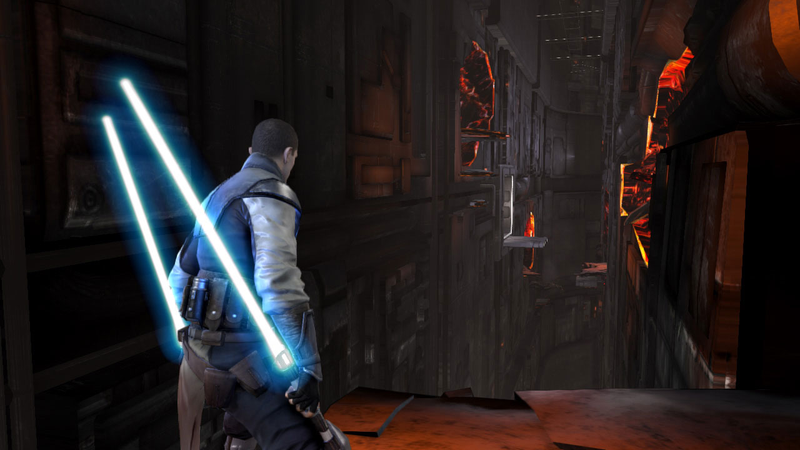 Illustration for article titled These Aren't (Or Maybe Are) The Force Unleashed II Screens You're Looking For